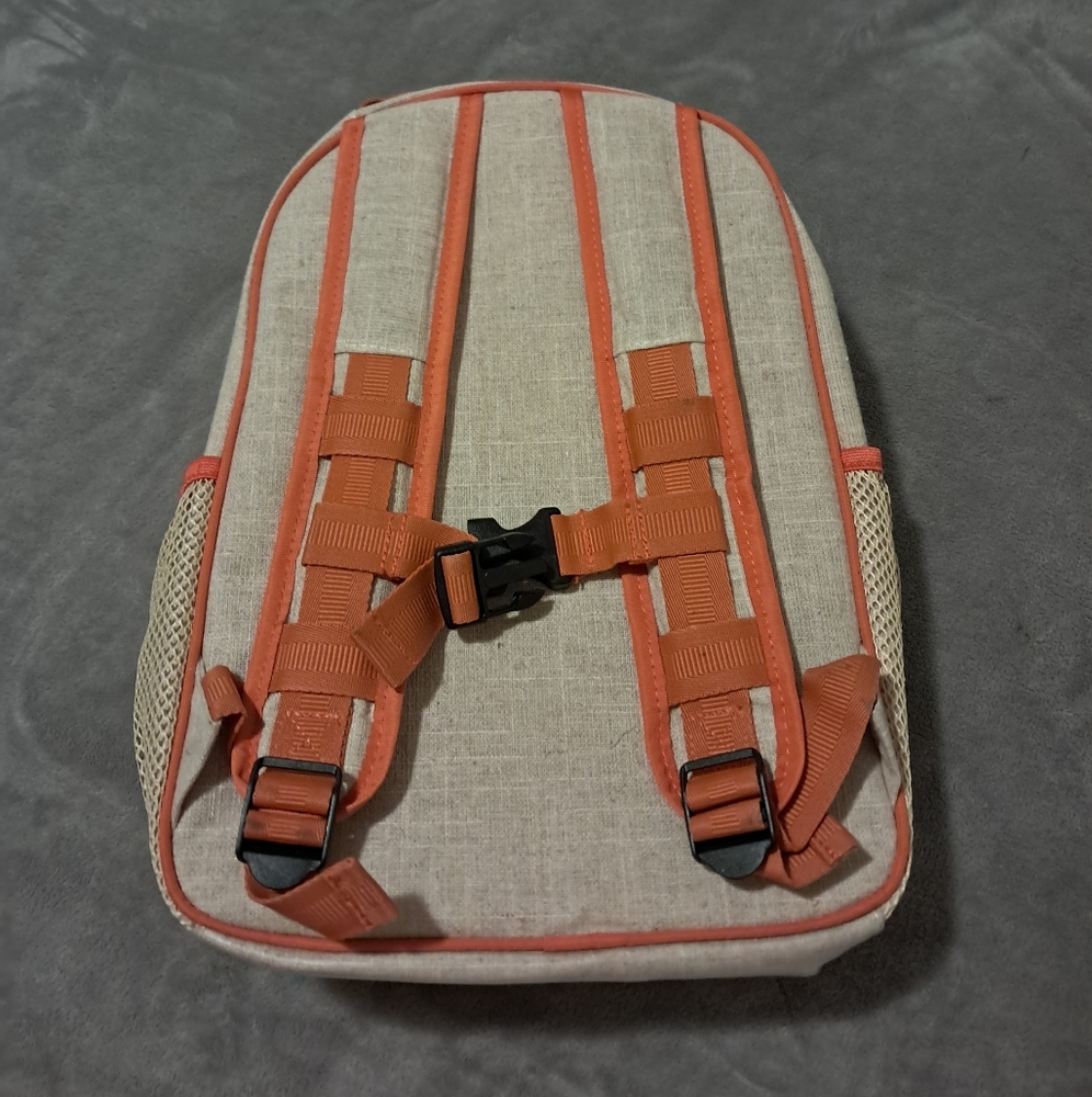 So Young Ora Fox Toddler Unisex Backpack  Linen-cotton 2T-5T. - Picture 2 of 6